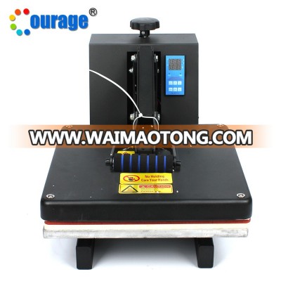 38*38cm flat board heat press transfer sublimation t-shirt printing machine CE-5